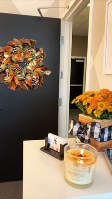 The studio is ready for fall!