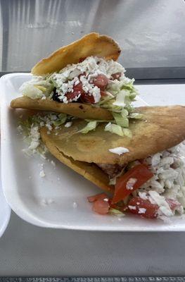 Gorditas                                                                                  W/ your choice of meat.