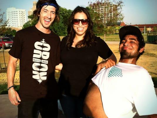 Local skaters/friends Nathan and David - Beautiful Mountain Skate Plaza: Beaumont, Texas