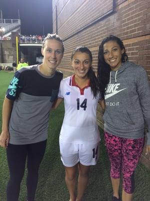 Whitney Engen and Christen Press