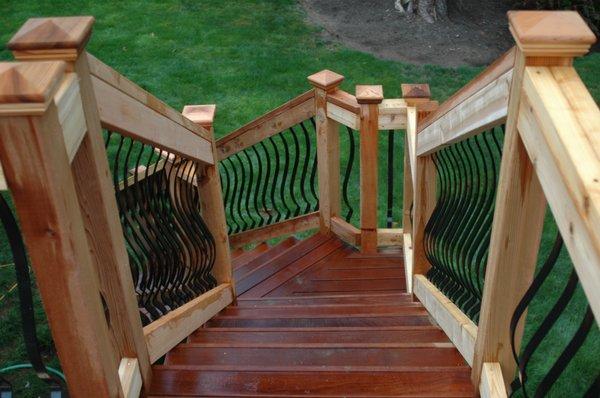 Custom stairs/railing