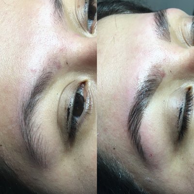 Brow lamination