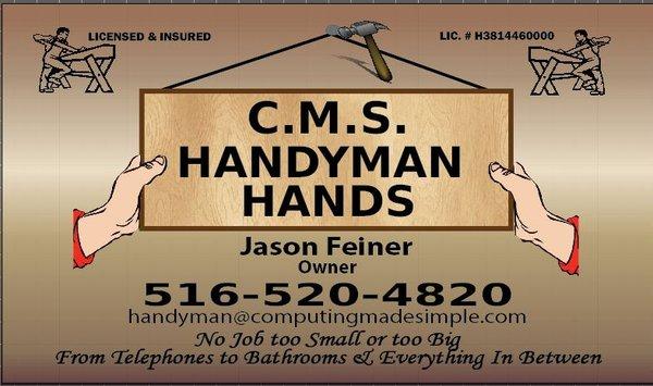 C.M.S. Handyman Hands