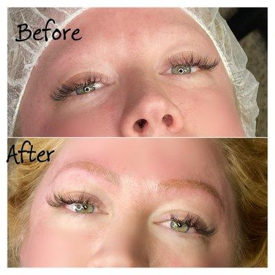 Microblading before & after!