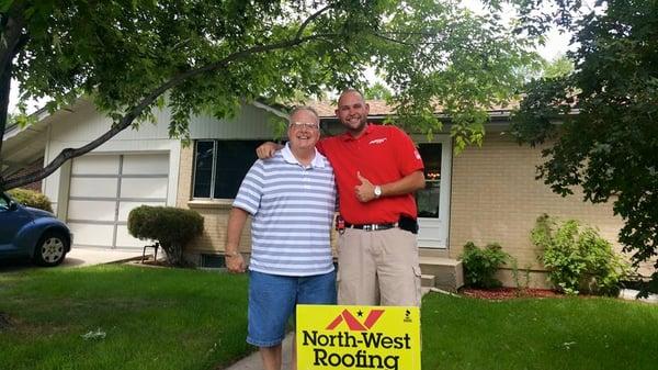 North West Roofing loves happy customers! We strive to keep everyone happy and it is one of our top priorities!