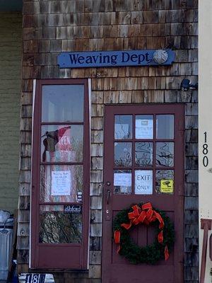 Weaving Department at Myers House