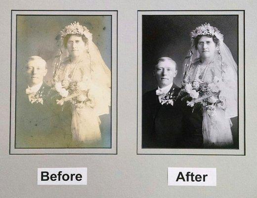 We restore your old photos.