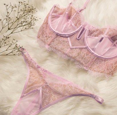 Lace Bra andd Underwear set