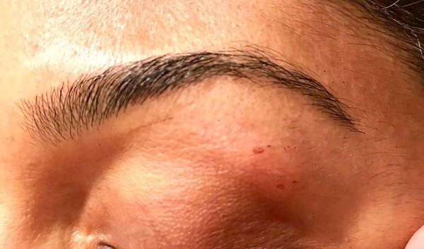 nicks and cuts on my brows