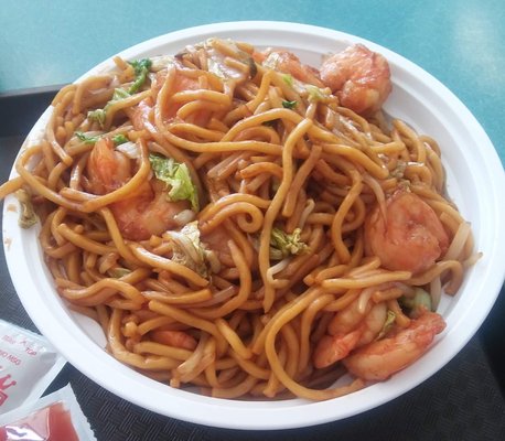 Shrimp lo mein