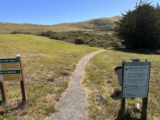 Shorttail Gulch Trail Bodega Bay