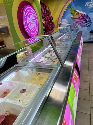 Ice cream section