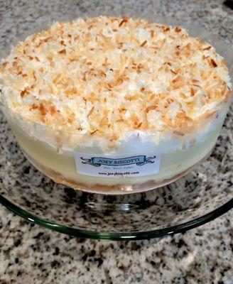 June 2021: Joey's Coup De Grace! UNBELIEVABLE Coconut Cream Pie!