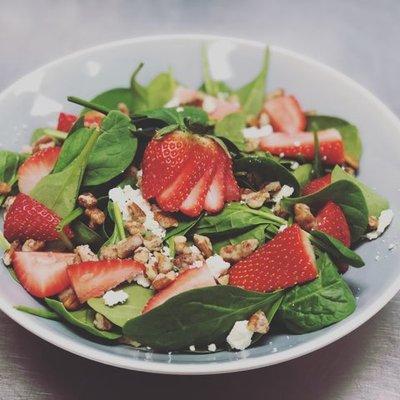 Diane's Strawberry Spinach Salad