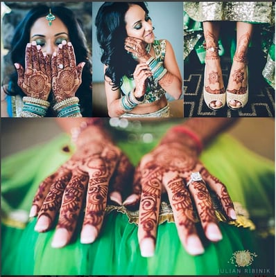 Bridal henna