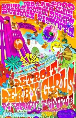 Detroit Derby Girls party