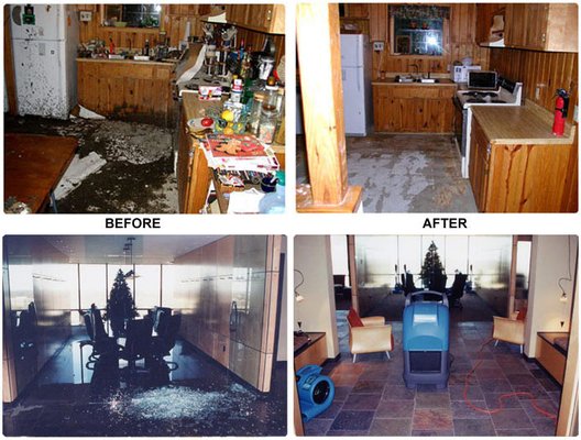 Water damage restoration