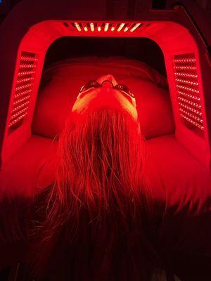 Red LED Light Therapy Treatment