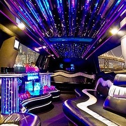 Take a mini tour of the inside of one of our limos