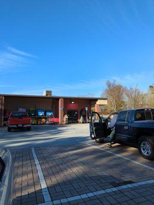 Entrance to the store