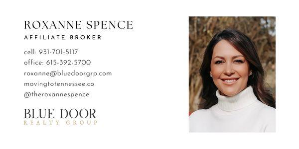 Roxanne Spence, Realtor at Blue Door Realty Group in Dickson, TN