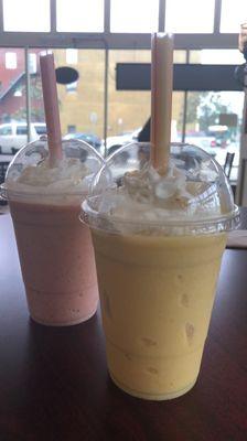 Mango smoothie & strawberry mango smoothie 10/10