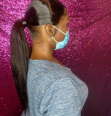 Lace Frontal Ponytail