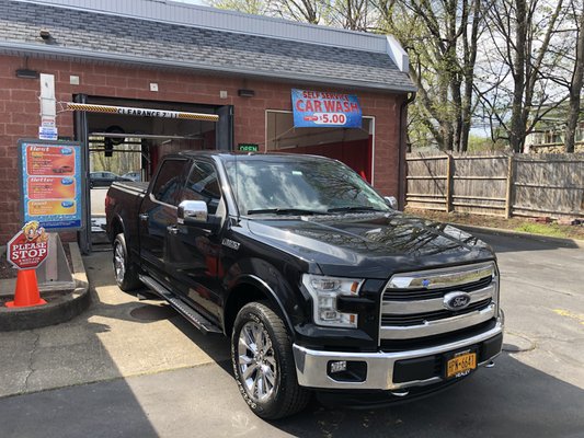 Bring your truck for a full detail!