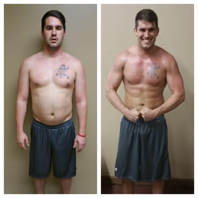 Travis before and after! Great job Travis