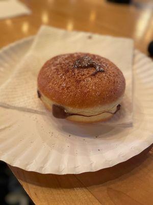 Bombolone Ripieno (donut with Nutella) - delicious