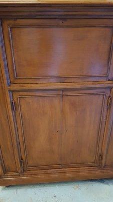 Refinished cabinet.