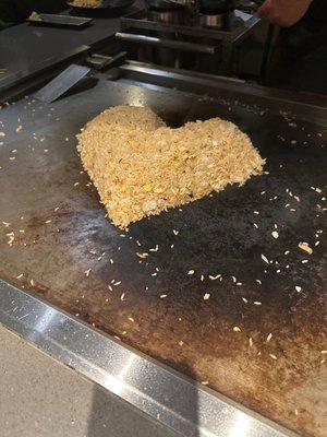 Heart this rice!