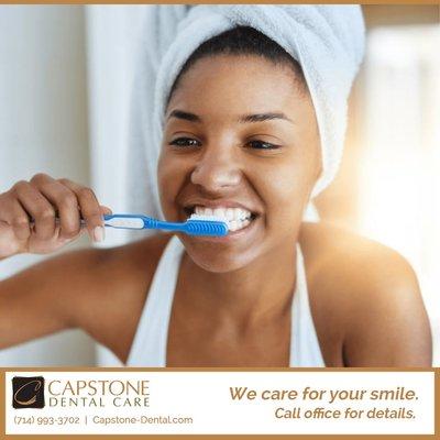 Experience the best that modern dentistry has to offer at Capstone Dental Care!