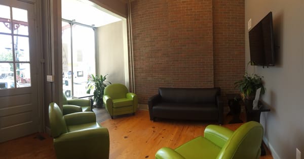 Have a seat in our comfortable waiting room while you wait to have a visit with our dentist!