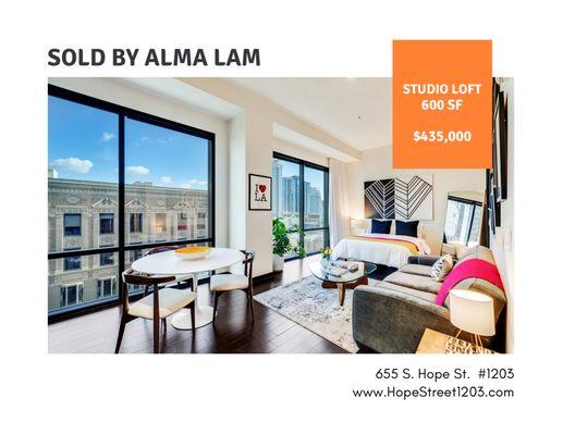 Just Sold by Alma Lam