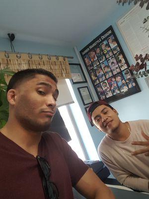 Fresh cut at Isabela's. Uriel is the dude to see