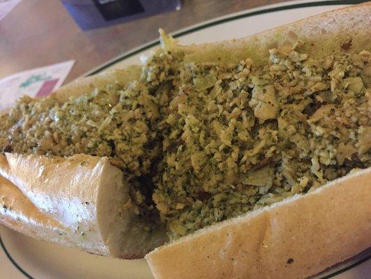 Pesto chicken cheesesteak- Large