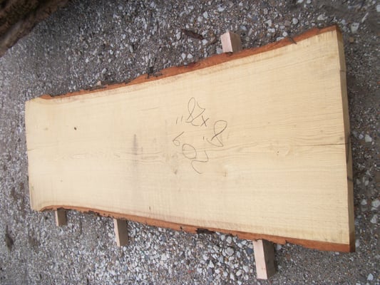 Slabs. Ash, Basswood, Cherry, Hackberry, Hickory, Red Oak, Soft Maple, Sycamore, Walnut or White Oak.