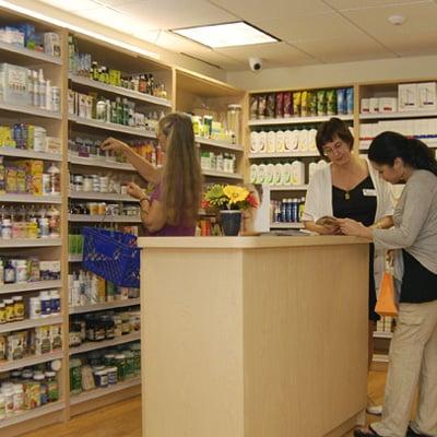 Personal care products -- Dr. Hauschka, MyChelle, Aubrey Organics and many more.