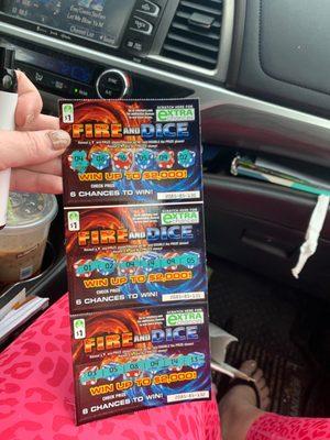 Scratch tickets