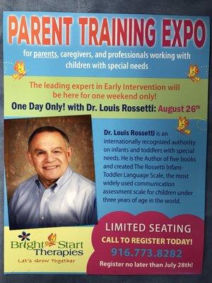 Parent Training Expo!