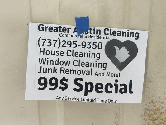 Greater Austin Cleaning Services