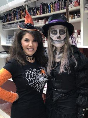 Halloween at Karin Lynn Haircolor Studio 2017 Come visit us soon