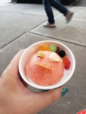 Watermelon sorbet