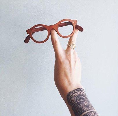 Handmade Leather Eyewear by Slave to Ancestors