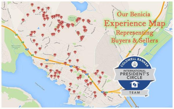 Our Benicia Experience Map