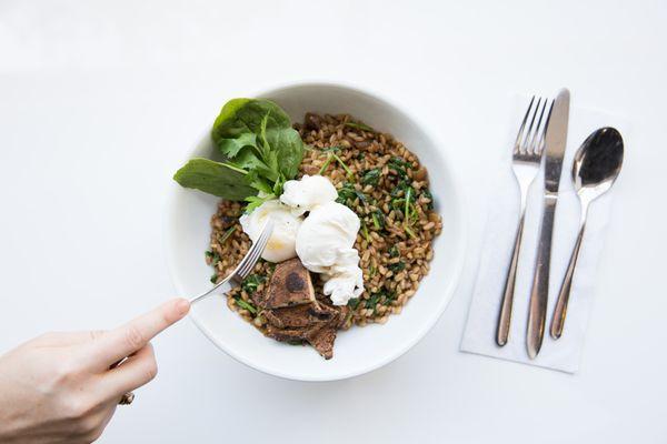 Farro bowl