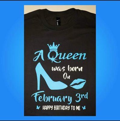 Custom birthday tshirt