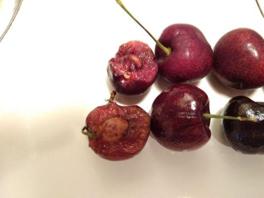 Aldi's cherries sweet & juicy. Monnette's cherry not sweet, not tasty. Both $1.99 pound.