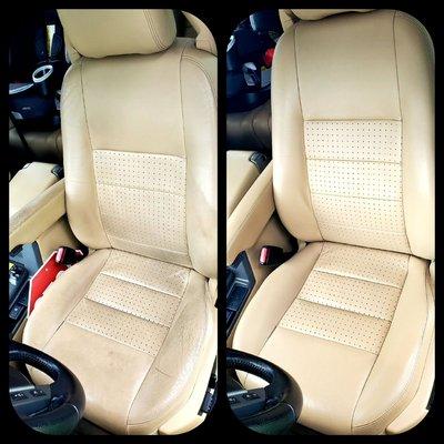 Auto Interior Upholstery Restoration Before&After